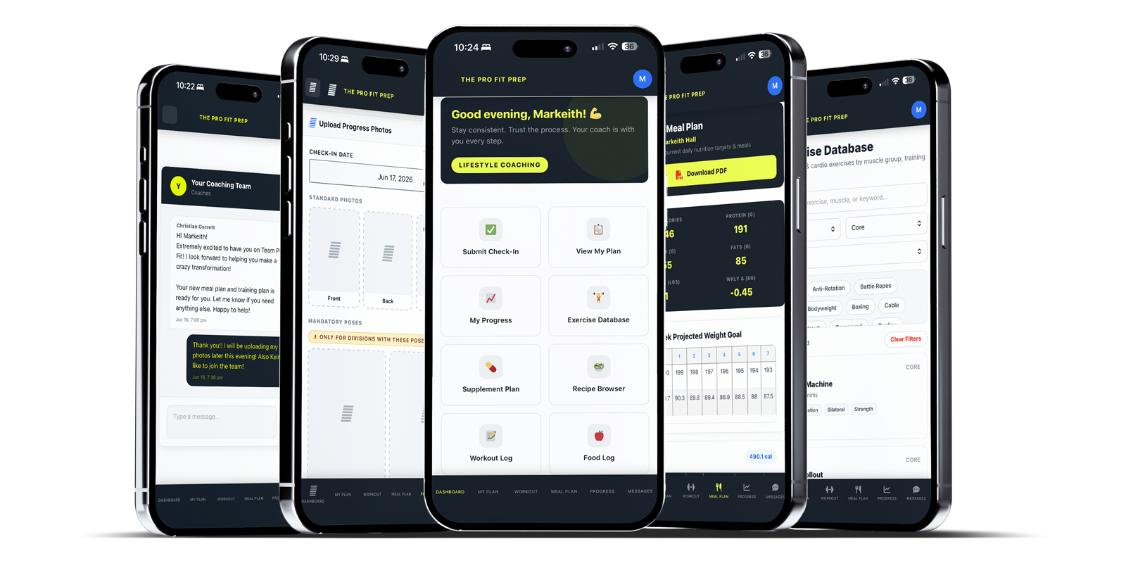 The Pro Fit Prep App