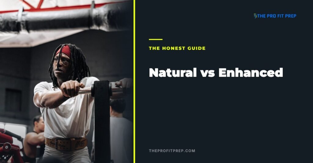 Natural vs enhanced bodybuilding — The Pro Fit Prep
